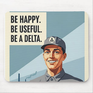 Alfombrilla De Ratón Ser un Delta - Mousepad