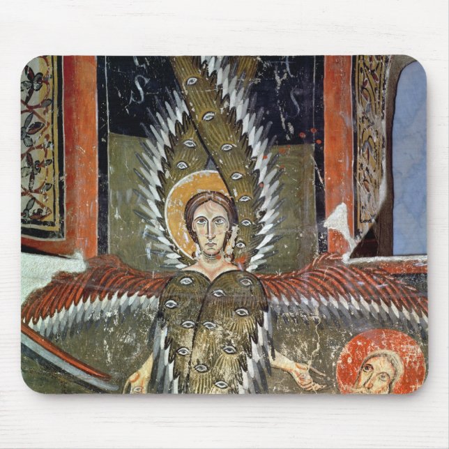 Alfombrilla De Ratón Seraphim que purifican los labios de Isaías (Frente)