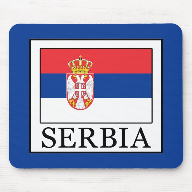 Alfombrilla De Ratón Serbia (Frente)