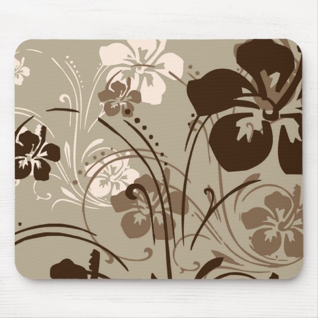 Alfombrilla De Ratón Serenade Tropical (Brown) Mousepad (Frente)