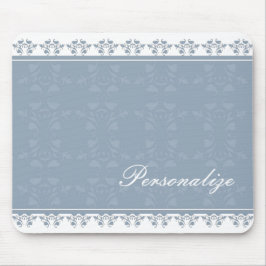 Alfombrilla De Ratón Serene Damask Border Mousepad