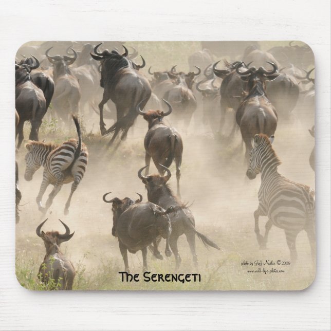 Alfombrilla De Ratón Serengeti Mousepad (Frente)