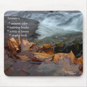 Alfombrilla De Ratón Serenity Creek Leaves Mousepad