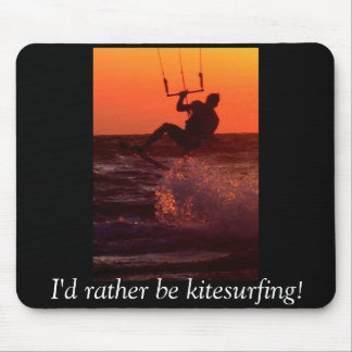 Alfombrilla De Ratón Sería bastante Kitesurfing Mousepad