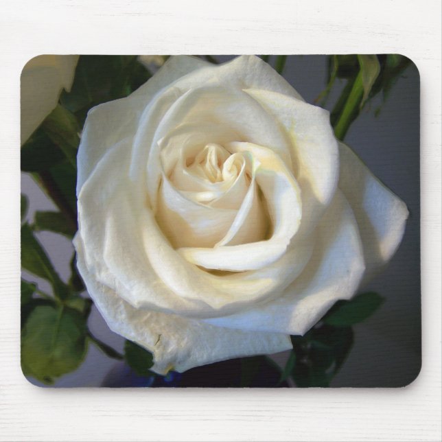 Alfombrilla De Ratón Serie "blanca" clásica Mousepad (Frente)