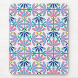 Alfombrilla De Ratón Serie floral retro