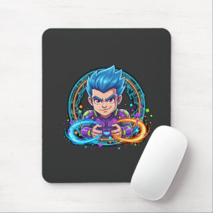 Alfombrilla De Ratón Serio con el Juego Divertido