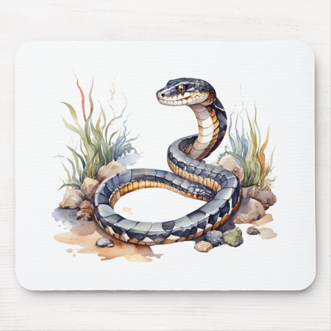 Alfombrilla De Ratón Serpiente (Frente)
