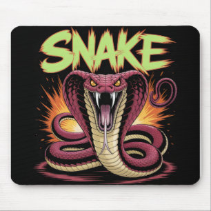Alfombrilla De Ratón Serpiente.