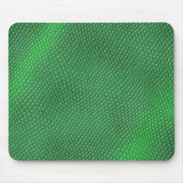 Alfombrilla De Ratón Serpiente vinícola verde (Frente)