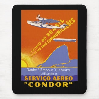 Alfombrilla De Ratón Servicio aéreo de Brazillian del ~ del cóndor