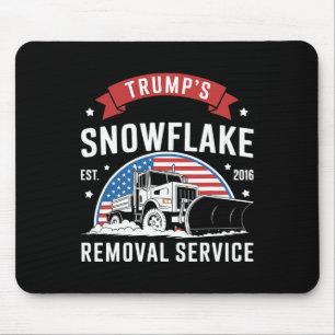 Alfombrilla De Ratón Servicio de Eliminación de Copos de Nieve de Trump