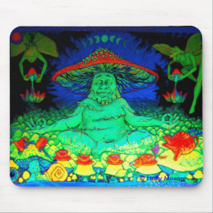 Alfombrilla De Ratón Seta Buddah Mousepad