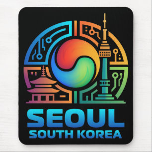 Alfombrilla De Ratón Seúl Corea del Sur