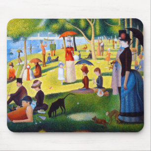 Alfombrilla De Ratón Seurat: Un domingo en el La grande Jatte