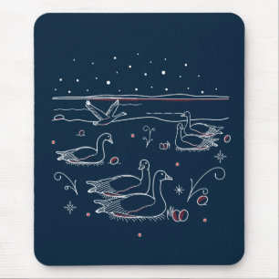 Alfombrilla De Ratón Sexto día de Navidades Mousepad
