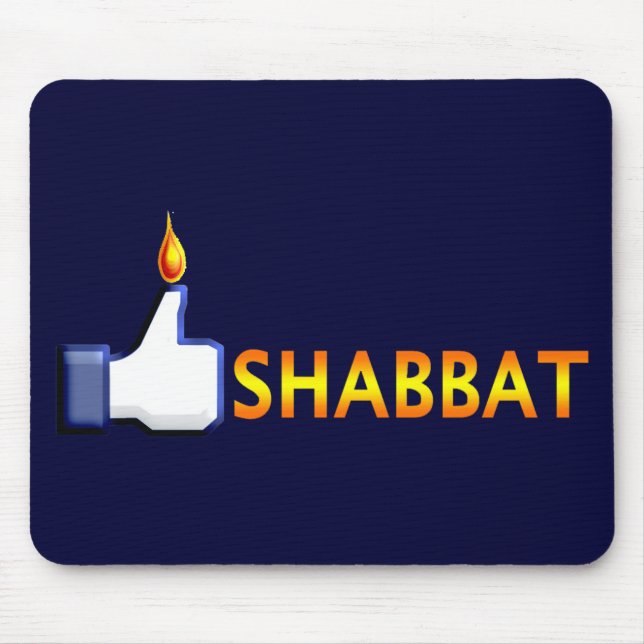 Alfombrilla De Ratón Shabbat (Frente)