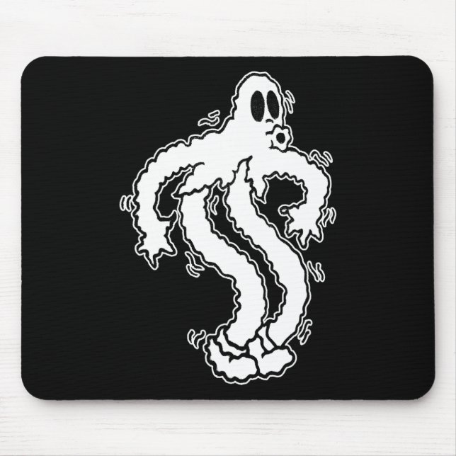 Alfombrilla De Ratón Shakey Koko El Fantasma Fantasma Halloween S (Frente)