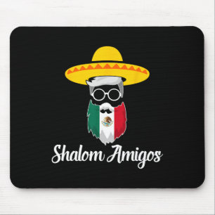 Alfombrilla De Ratón Shalom Amigos - Hanukkah Cinco De M