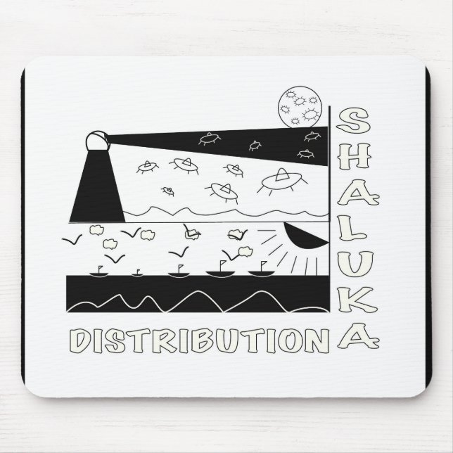 Alfombrilla De Ratón Shaluak Dist. "Estoy trabajando en algo grande " (Frente)