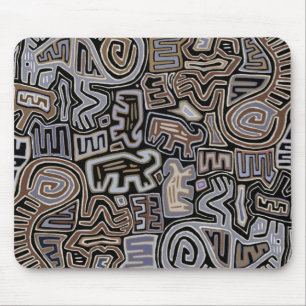 Alfombrilla De Ratón Shaman Peyote Serpent Ritual Spirits