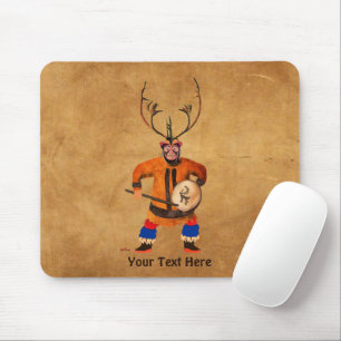 Alfombrilla De Ratón Shaman tamborilero