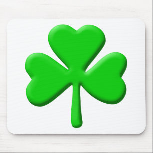 Alfombrilla De Ratón shamrock 3d