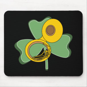 Alfombrilla De Ratón Shamrock Tuba