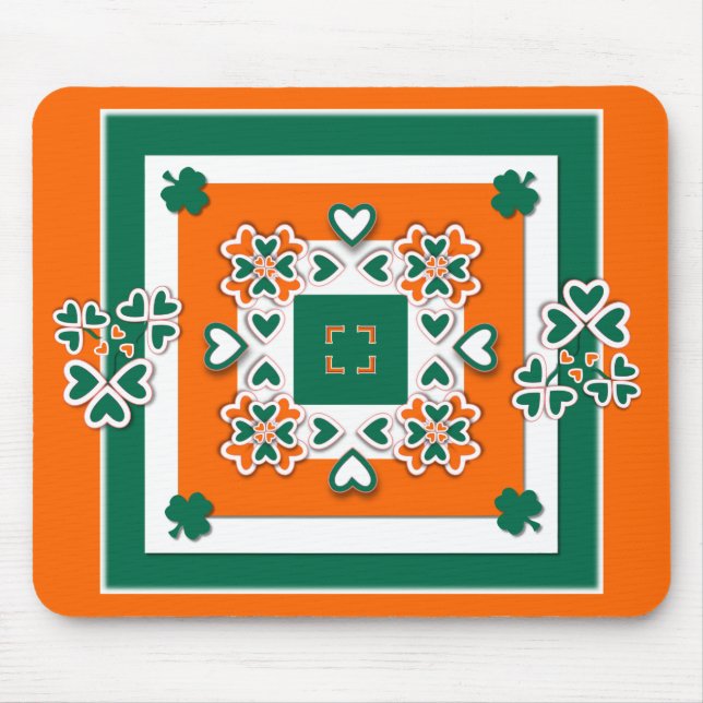 Alfombrilla De Ratón Shamrock y más (Frente)