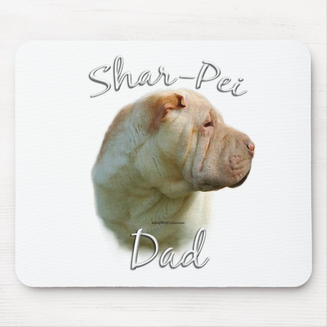 Alfombrilla De Ratón Shar-Pei Dad 2 (Frente)