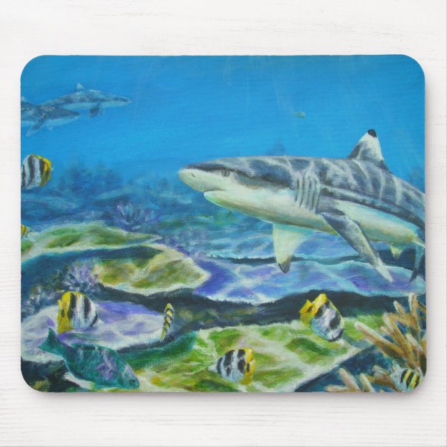 Alfombrilla De Ratón sharkfiji (Frente)