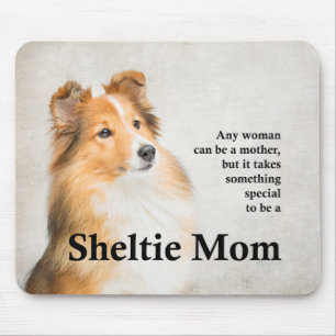 Alfombrilla De Ratón Sheltie Mom Mousepad