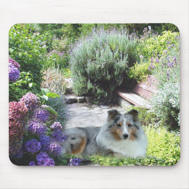 Alfombrilla De Ratón Sheltie Mousepad (Frente)