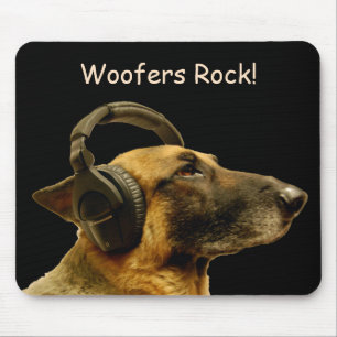 Alfombrilla De Ratón Shepherd Mousepad DJ alemán