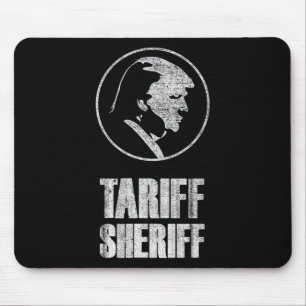 Alfombrilla De Ratón Sheriff de Aranceles Divertido Presidente Trump Sá
