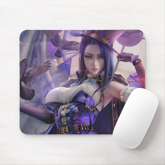 Alfombrilla De Ratón Sheriff Gaming Mousepad | almohadilla de fanart Sn (Con ratón)