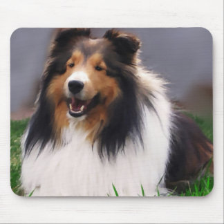 Alfombrilla De Ratón Shetland Sheepdog Sheltie Art Gifts