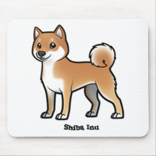 Alfombrilla De Ratón shiba inu