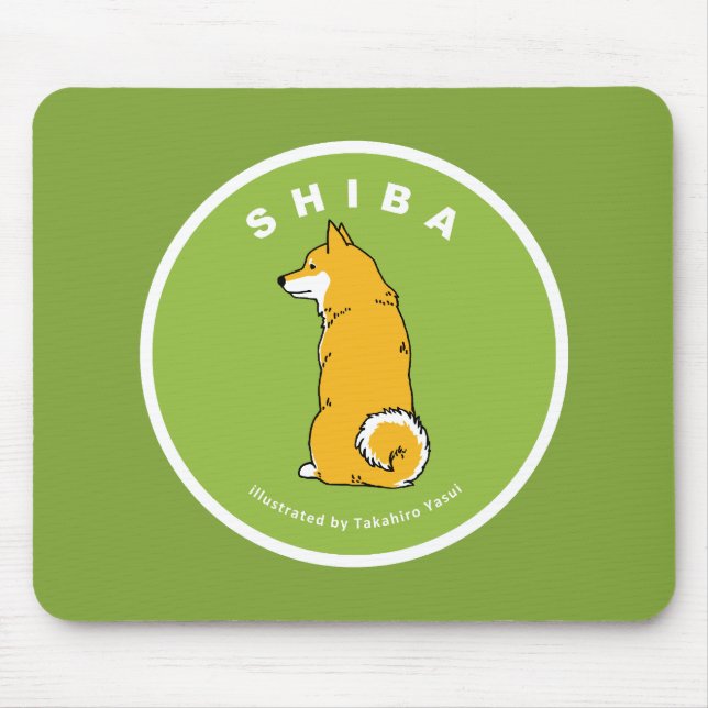 Alfombrilla De Ratón Shiba Mousepad (Frente)