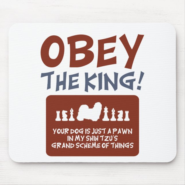 Alfombrilla De Ratón Shih Tzu (Frente)