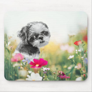 Alfombrilla De Ratón Shih Tzu Chica Dog Mouse Pad