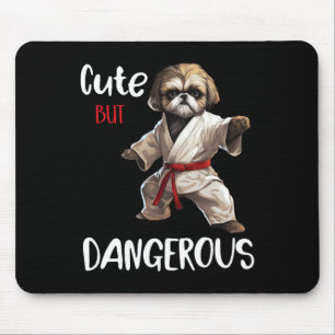 Alfombrilla De Ratón Shih Tzu Karate Kung Fu Boys Gi