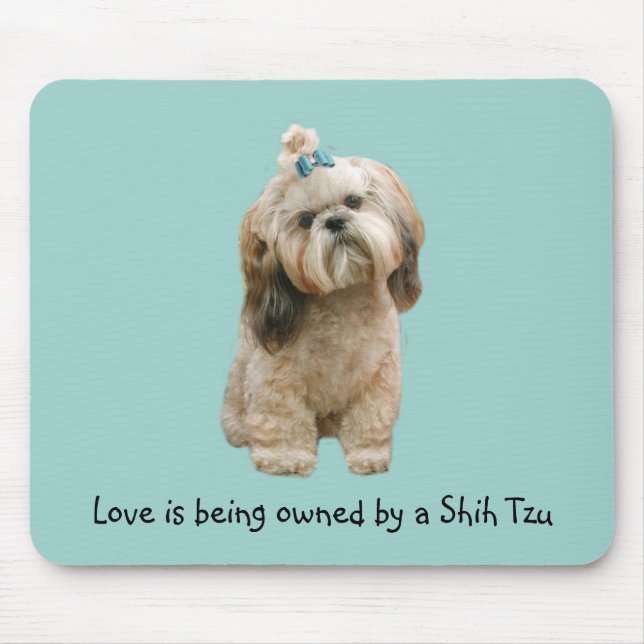 Alfombrilla De Ratón Shih Tzu Mousepad (Frente)