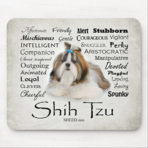 Alfombrilla De Ratón Shih Tzu Traits Mousepad