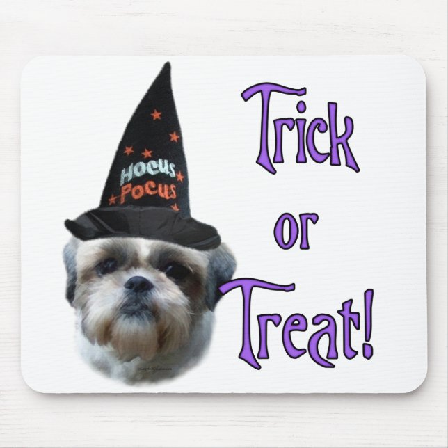 Alfombrilla De Ratón Shih Tzu Trick (Frente)