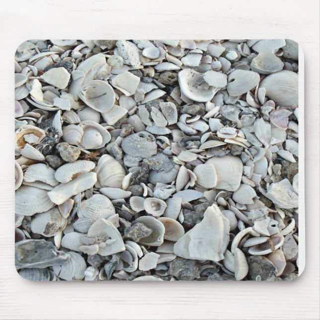 Alfombrilla De Ratón Shoreline Shells Desk Style (Frente)