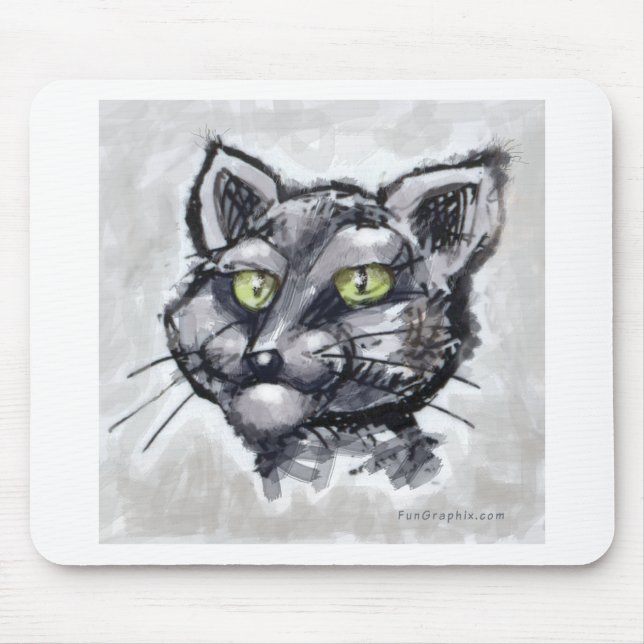 Alfombrilla De Ratón Shorthair Cat (Frente)