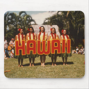 Alfombrilla De Ratón Show de Hula Hawaii 