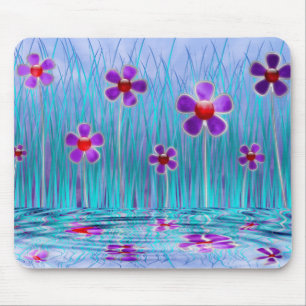 Alfombrilla De Ratón Shy Daisies Mousepad