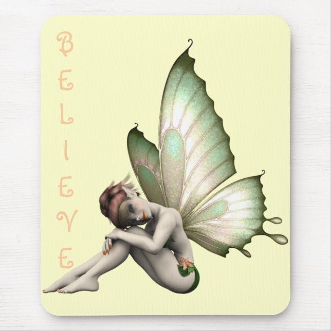 Alfombrilla De Ratón Shy Fairy Mousepad (Frente)